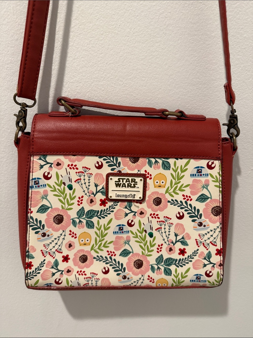 Loungefly x Star Wars Floral Crossbody Bag